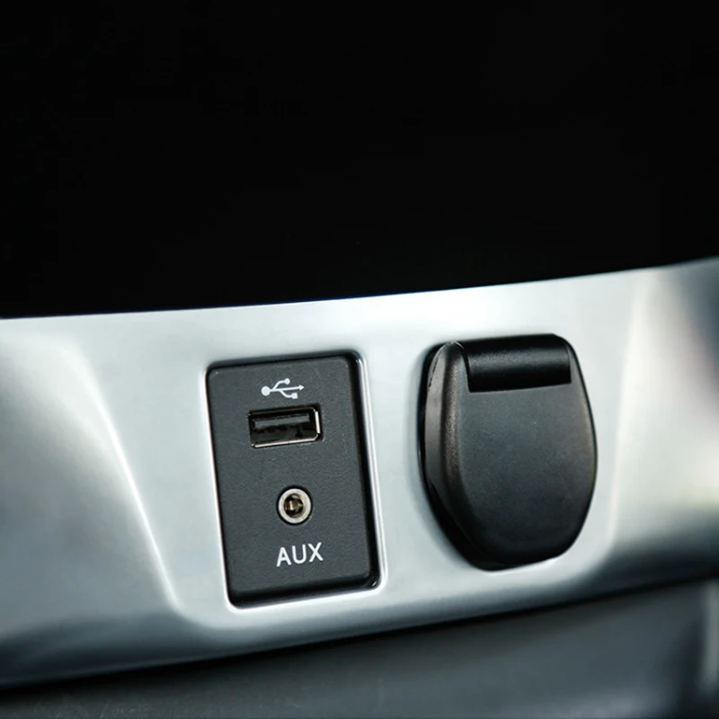 For Nissan X-Trail X Trail T32 Rogue ABS Interior Cigarette Lighter Cigar Panel Cover Car Accessories 2014 2015 2016 2017 2018