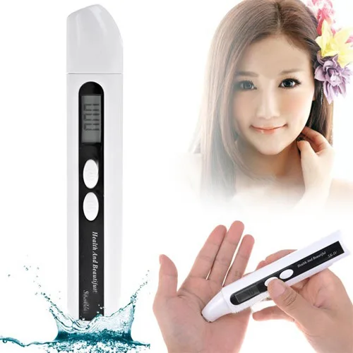 Beauty Instrument Skin Care Products LCD Digital Moisture Monitor Detector Face Skin Analyzer Facial Skin Moisture Tester