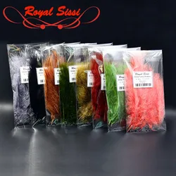 New 12 optional Colors 40pcs/pack Dyed Turkey Marabou feather cheap Woolly Bugger Tying materials quilling feather hand selected