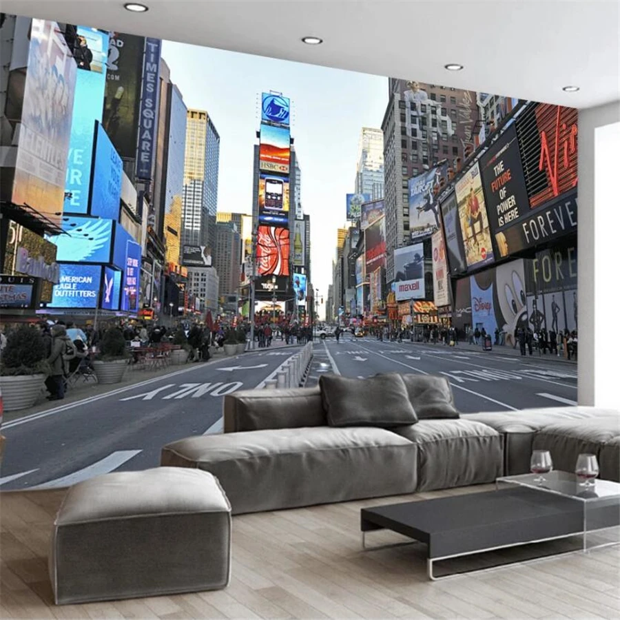 Custom wallpaper 3d mural European abstract city architecture street decoration background wall papers home decor 3d wallpaper