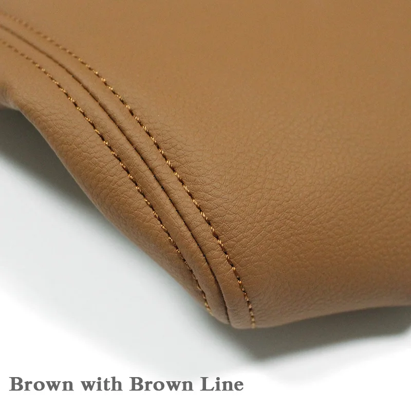 Leather Car Armrest Pad Covers Center Console Auto Seat Armrests Box Pads For Nissan Navara NP300 D23 Rogue Qashqai Tiida Teana