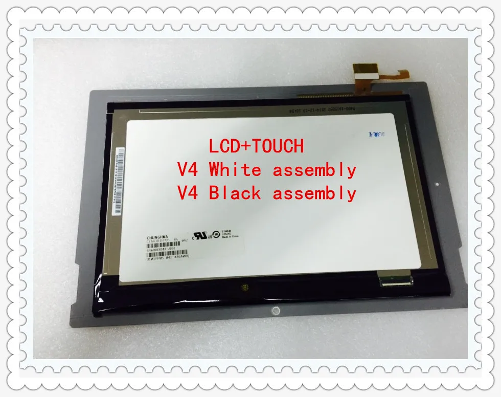 Original MEDION DY10118 (V4)  CLAA101FP05 xg B101UAN01.7 LCD module  LIFETAB10.1 inch LCD assembly LCD module Free shipping