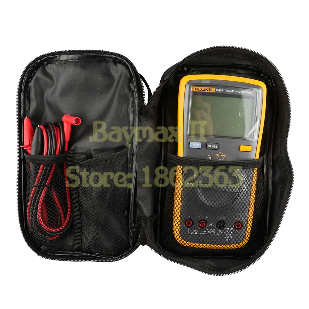 Imagem -06 - Uni-t Black Canvas Bolsa para Multímetro Digital Uni-t Series Também Terno para Outras Marcas