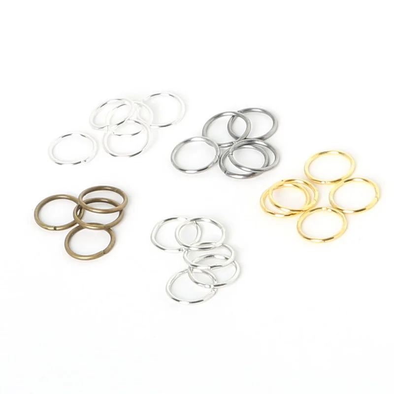 High Quality 0.7*5mm 200pcs/lot Alloy Single Loops Open Jump Rings&Split Rings jewelry findings DIY FQA020-03