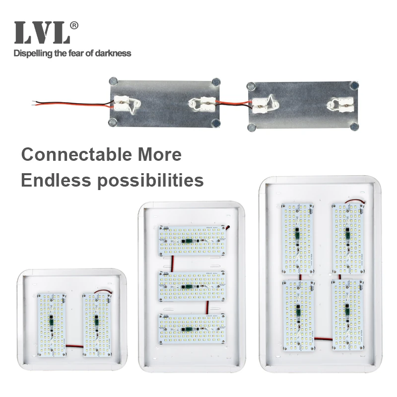 Chip lampada a LED SMD2835 Perline Smart IC 220V Ingresso 6000K 4000K 7W 10W 18W 25W 36W 40W Scheda luminosa sorgente soffitto fai da te