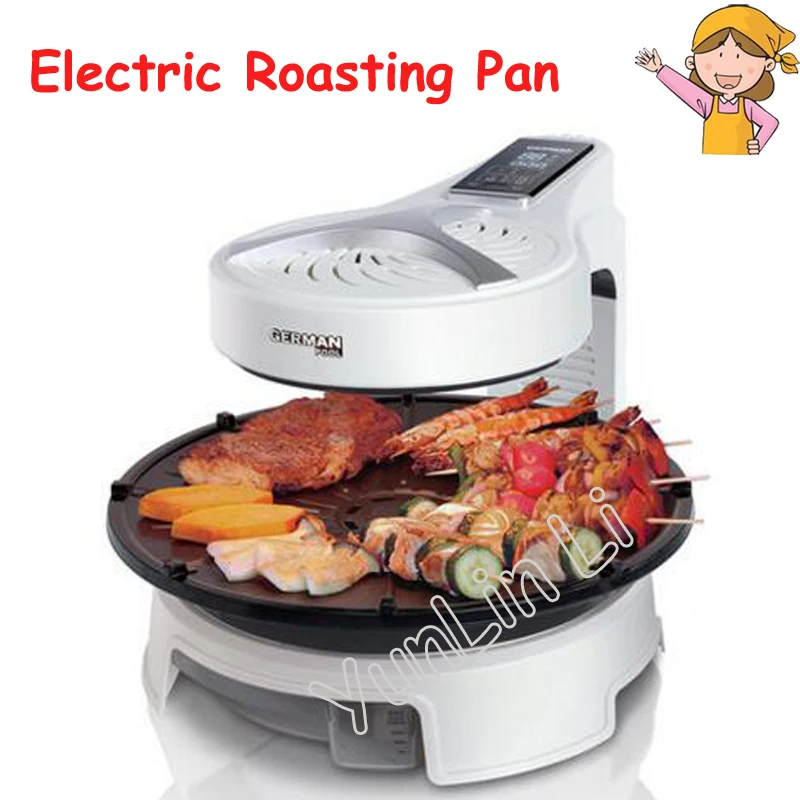 Electric Barbecue Pits Household Frying Oven Electric Roasting Pan Korean Grill Skillets Cooking Pot