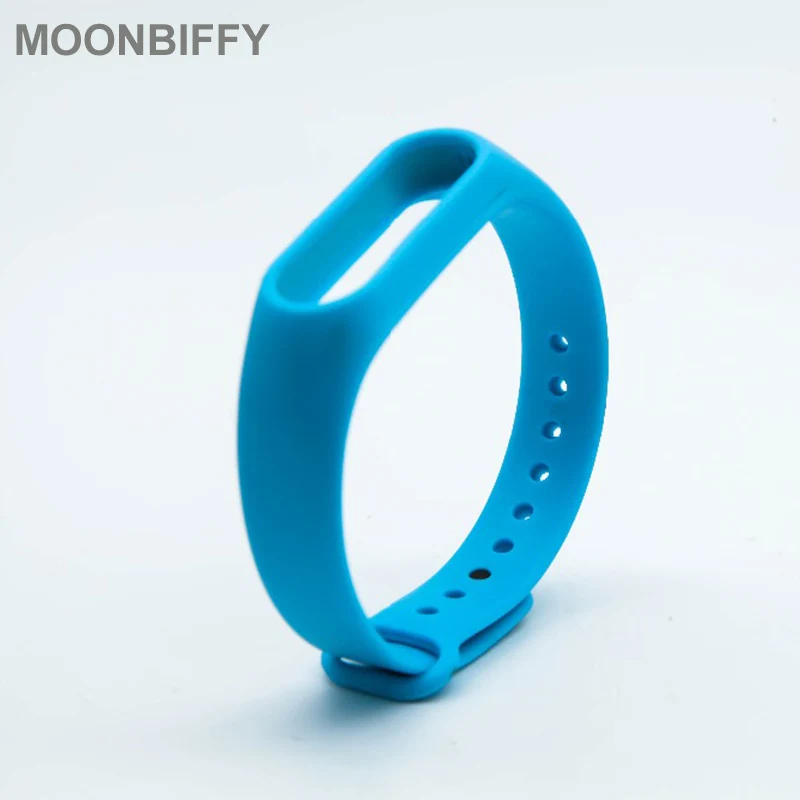 Colorful Silicone Wrist Strap Bracelet Double Color Replacement watchband for Original Miband 2 Xiaomi Mi band 2 Wristbands