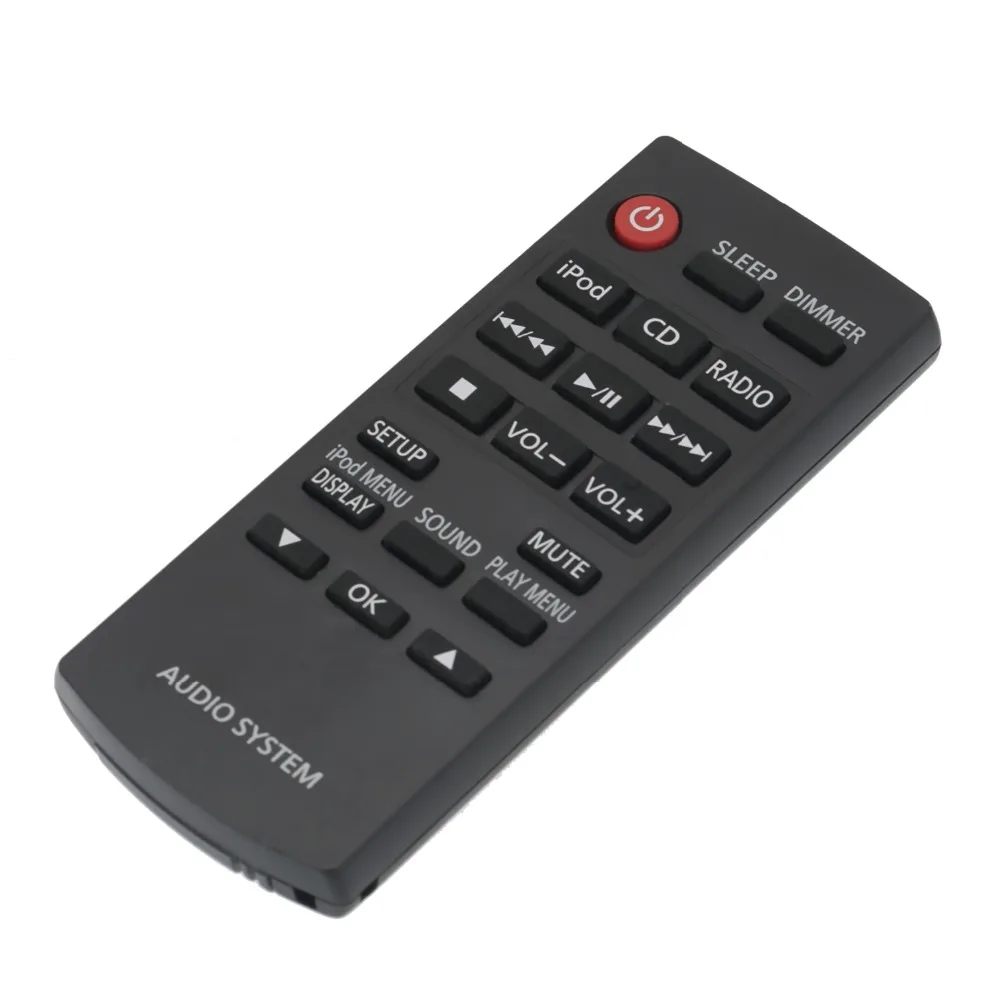 New Remote Control N2QAYC000077 compatible with Panasonic Audio System SA-HC28 SC-HC28 SCHC28 Compact