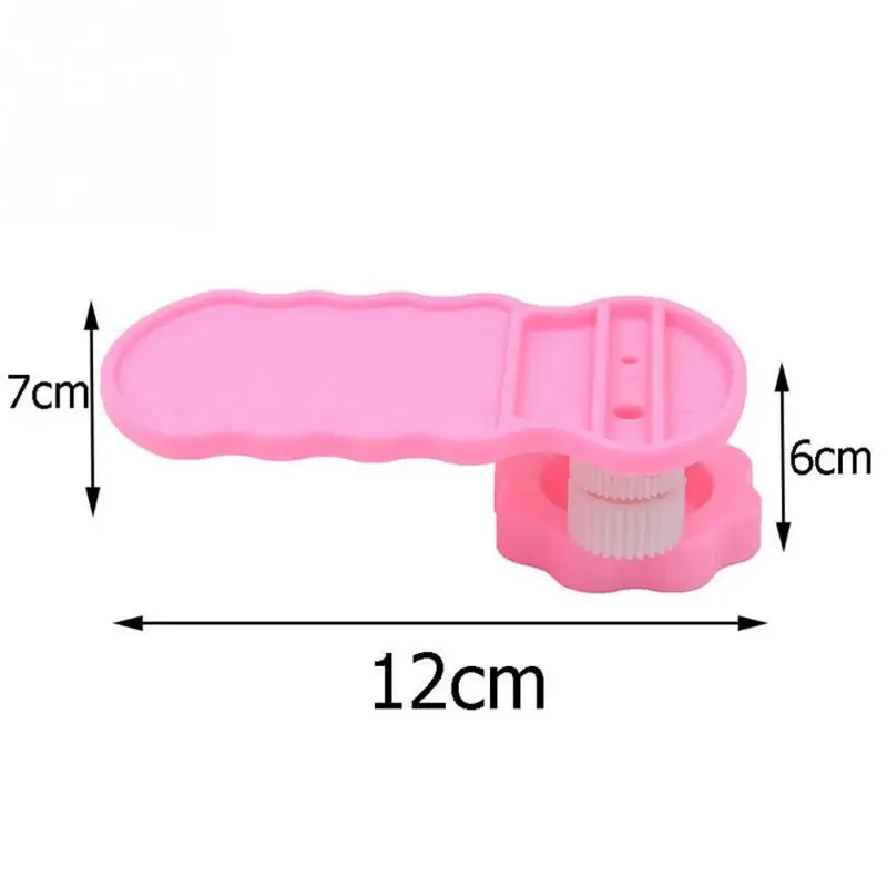 Pink Plastic Paper Quilling Crimper Machine Crimping Craft Quilled DIY Art Tool Papercraft DIY Scrapbooking Stamping Home Decor