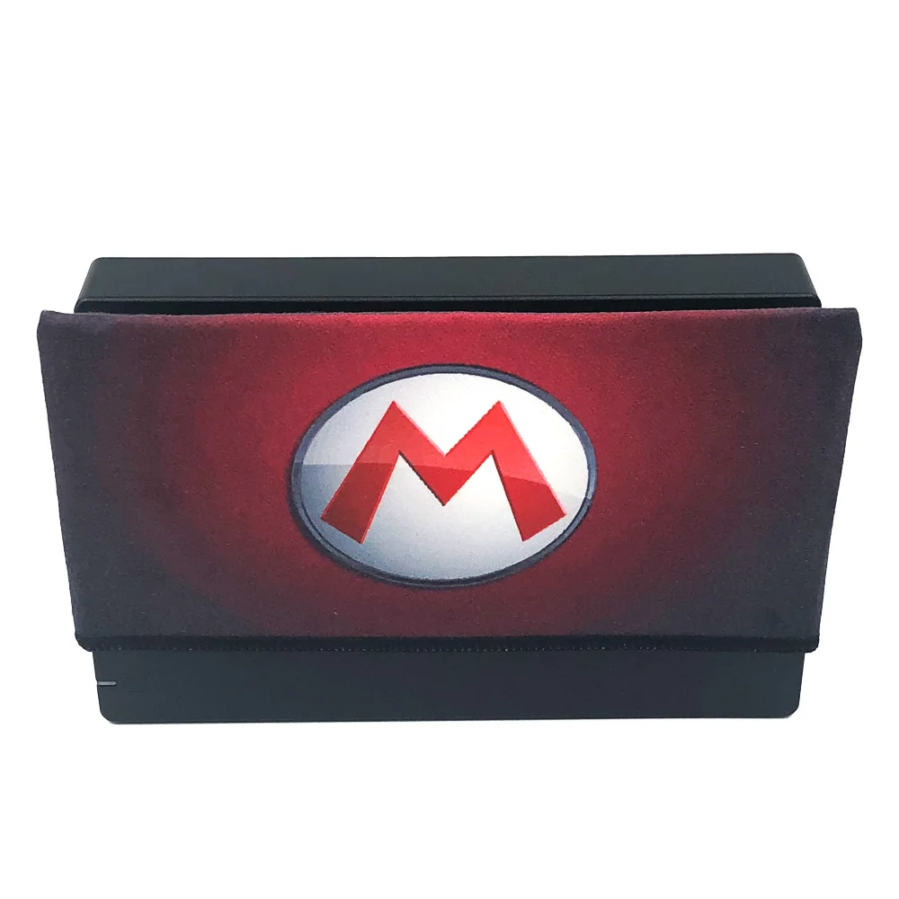 Dock Cover for Nintendo Switch, Switch OLED Protective Anti-scratch Case Microfiber Cloth Sleeve Decorative Dock Sock