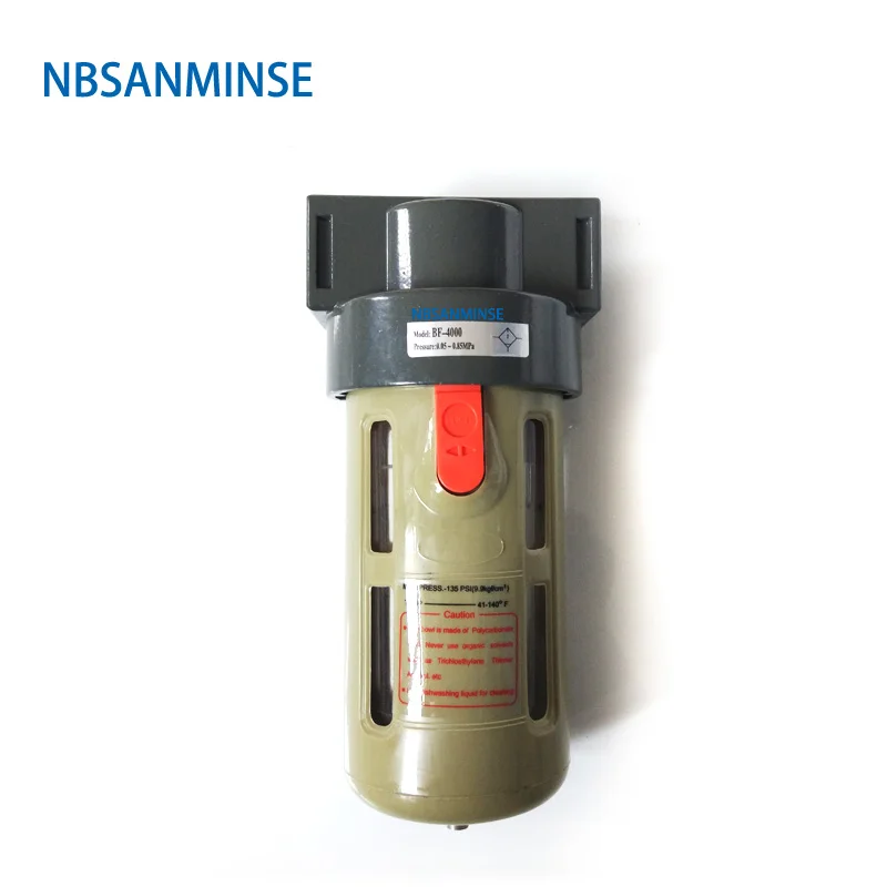 AF 2000 BF 2000 1/4 3/8 1/2 Air Preparation Units Filter AirTAC Type Source Equipment Units FRL Air Compressor Auto Drain Sanmin
