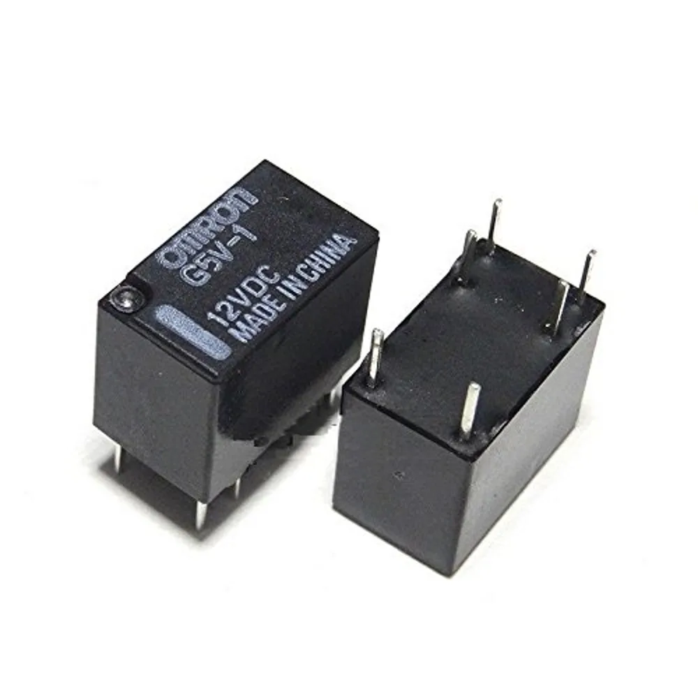 Neue Original G5V-1-5VDC G5V-1-12VDC G5V-1-24VDC 1A 6PIN ein öffnen ein geschlossen Signal relais 10 Teile/los – Detail 3