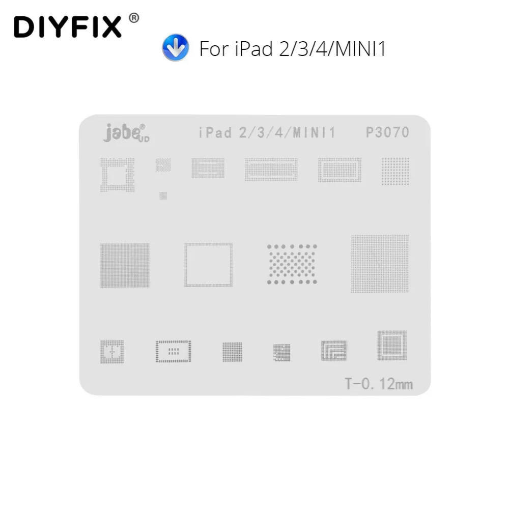 Diyfix placa lógica do telefone ferramenta de reparo para o iphone x 8 plus para ipad placa placa placa placa placa placa placa ic chip solda net aço inoxidável