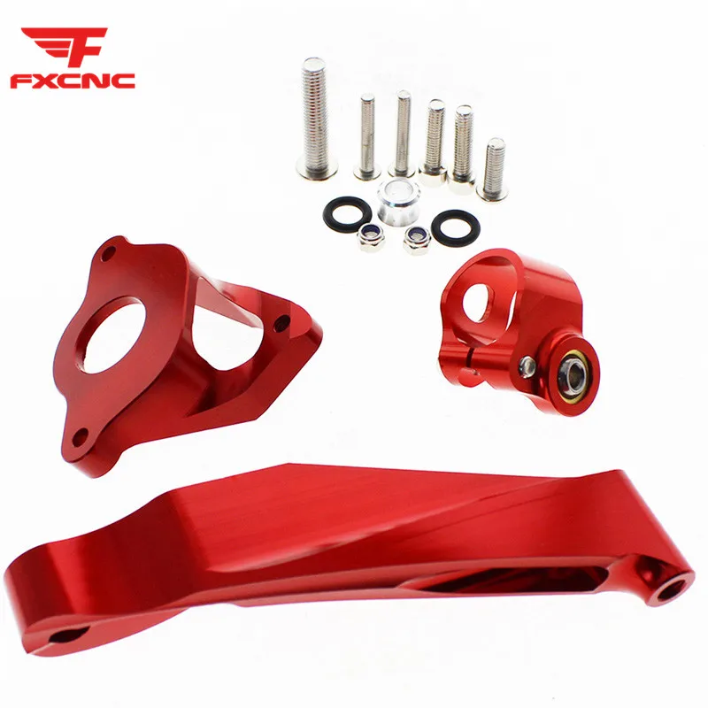 For HONDA CBR600RR 2007 - 2016 2008 CNC Aluminum Motorcycle Steering Damper Stabilizer Bracket Mounting Support Kit Holder