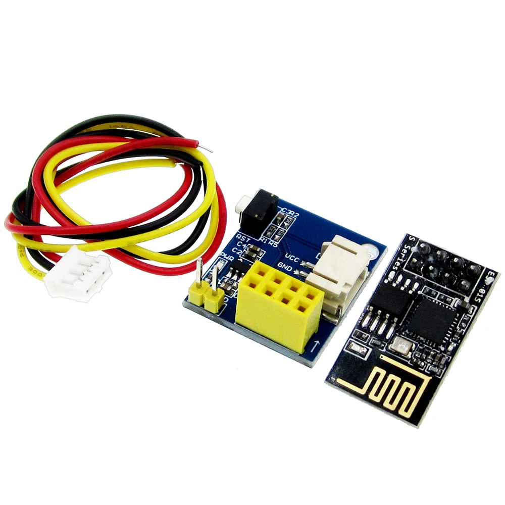 ESP8266 ESP-01 WS2812 RGB LED Controller Module for IDE WS2812 Light Ring Smart Electronic DIY With Connector ESP-01S