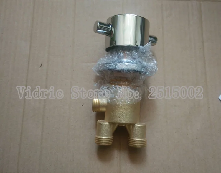 

Wholesale one form head brass shower room bathtub mixing valve, 1 inlet 2 outlet bathroom faucet mixer master switch/separator