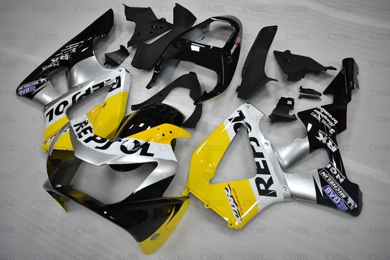 for CBR 929RR 2000 - 2001 Bodywork CBR929RR 01 repsol Full Body Kits CBR900 929 2000 Fairings Unpainted