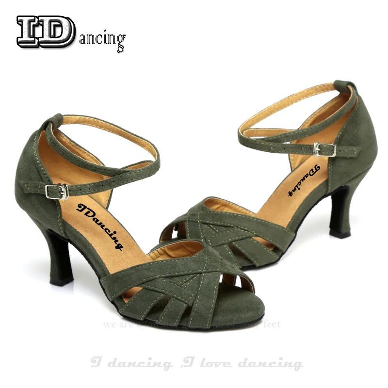 Latin Dance Shoes Women Dance Shoes Latin Ballroom Dancing Shoes Salas Women Shoes Comfortable Soft outsole JuseDanc