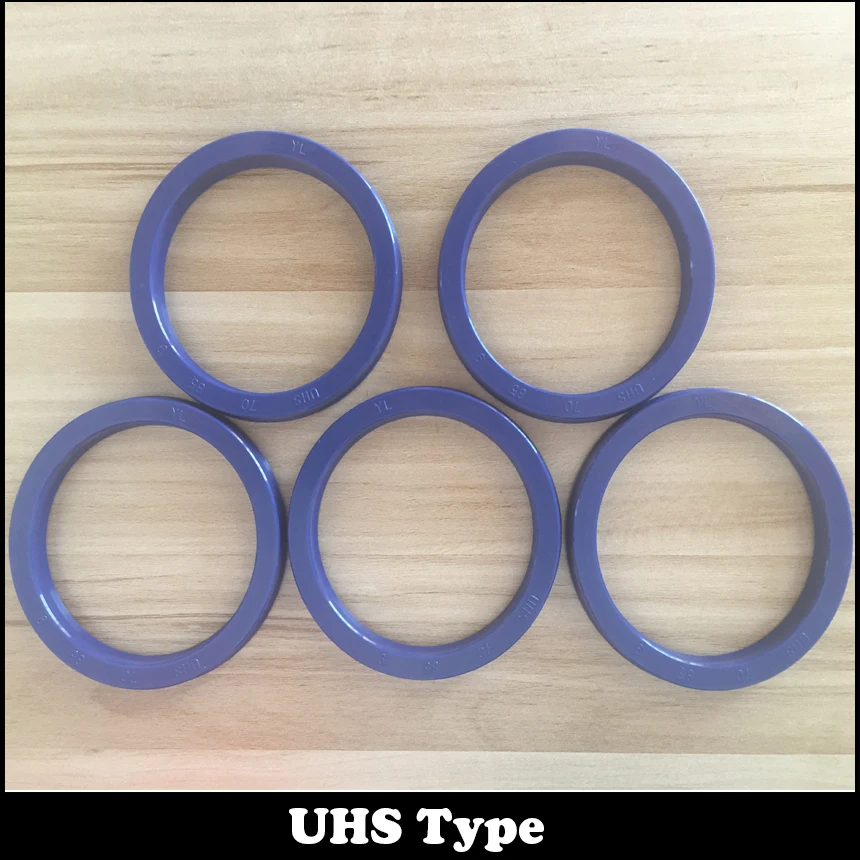 6pcs UHS 55*70*6 55x70x6 56*66*6 56x66x6 56*68*6 56x68x6 Pneumatic Cylinder Ring Gasket Scraper Piston Rod Symmetric Oil Seal