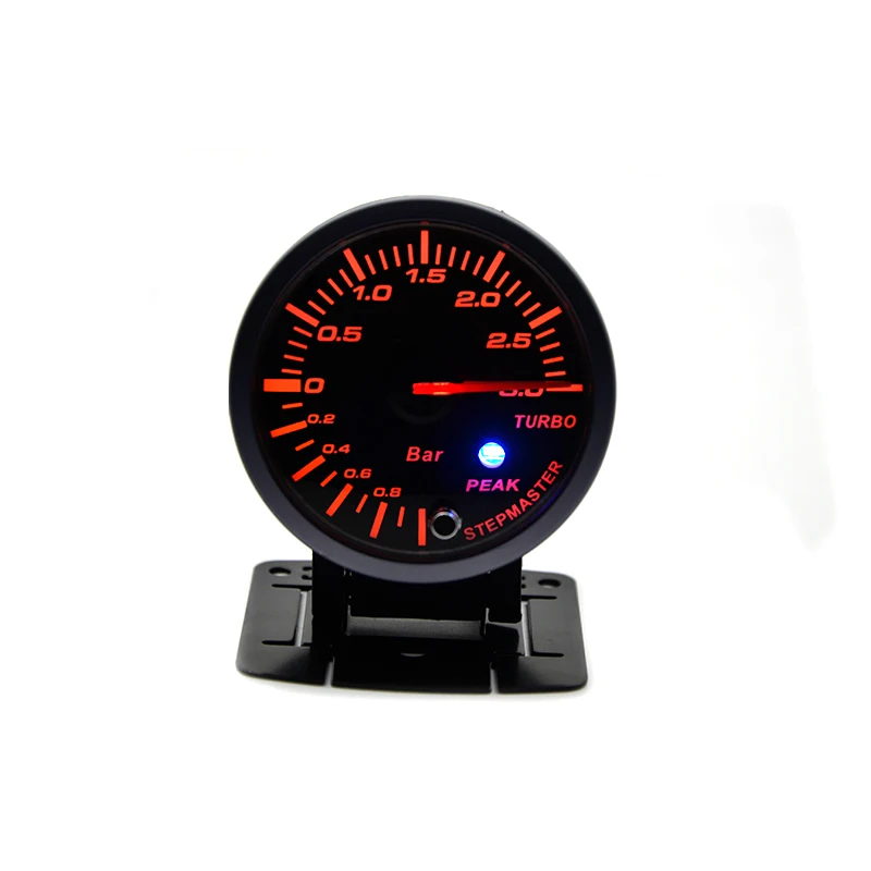 60MM Car Turbo Boost Gauge 3Bar + Adjustable Turbo Boost Controller Kit 1-30PSI Car Meter