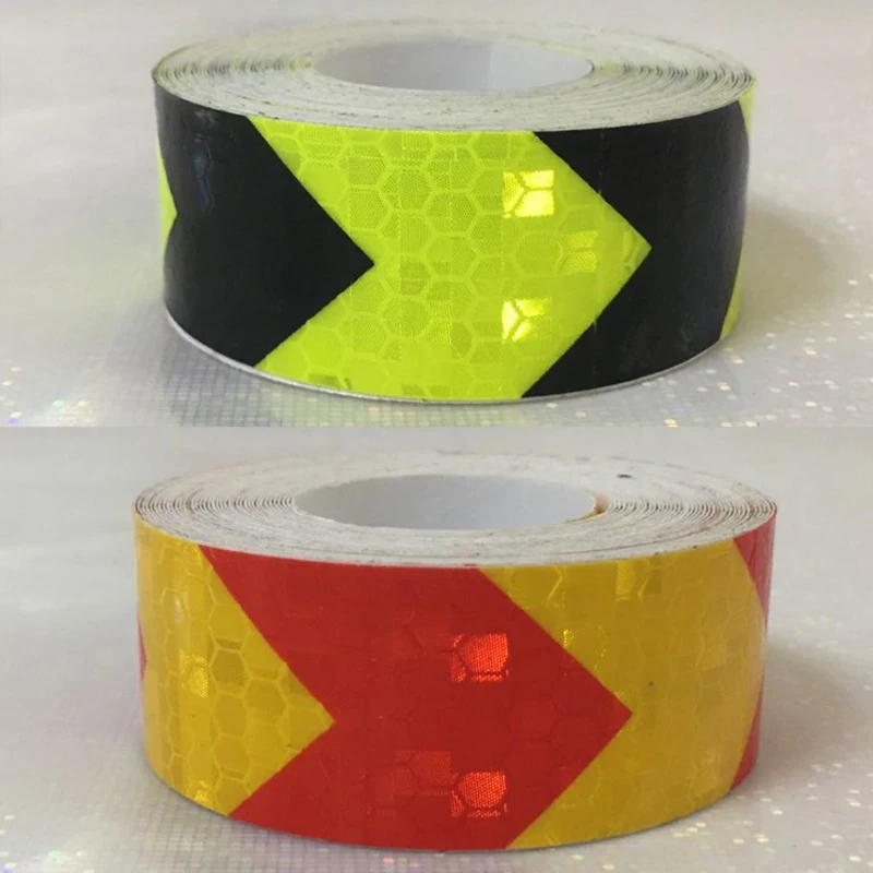 Roadstar 25mm x 10m Car Decoration Safety Mark Motorcycle Reflective Tape Stickers Car Styling For Automobiles Safe Material