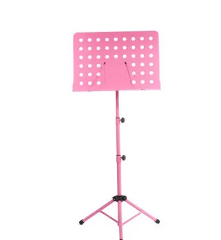 Unmistakable iron surface spectrum music stand shelf can lift the instrument frame accessories color music stand universal