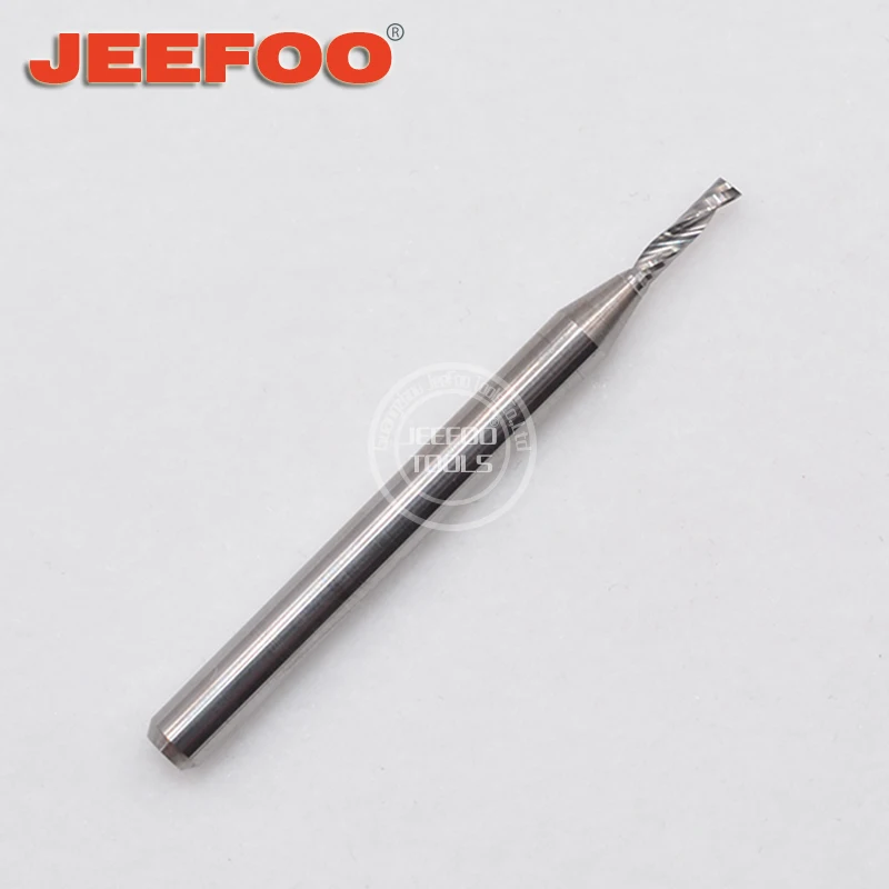 3.175*1.5*6  Single-Edged Helical Milling Cutter For Arcylic  Solid Wood AAA Series