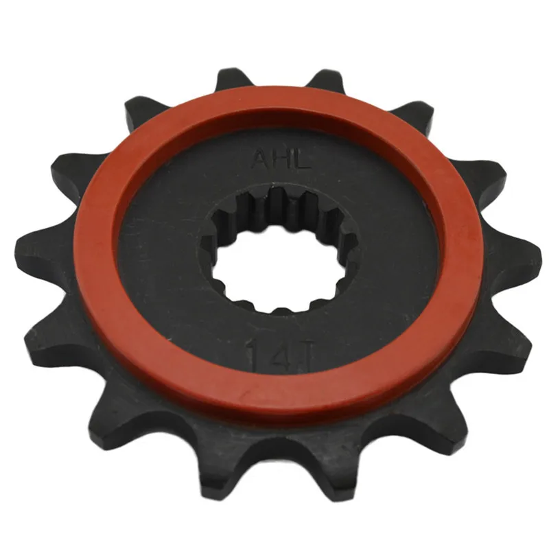 Motorcycle Parts 14T Front Sprocket For SUZUKI LT230 S T LT 250 R RM250 Quadracer RMX 250 RMX 250 S Small Gear Fit 520 Chain