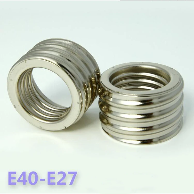 

E27 to E40 Lamp Holder Converter e27-e40 screw lamp base converter 120pcs