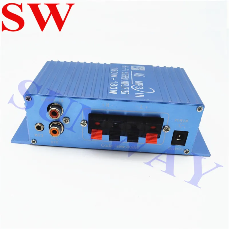 For Sale 2PCS/LOT Stereo AmplifierA6 HIFI digital power amplifier for Coin operator arcade game cabinet machine DVD MP3 player