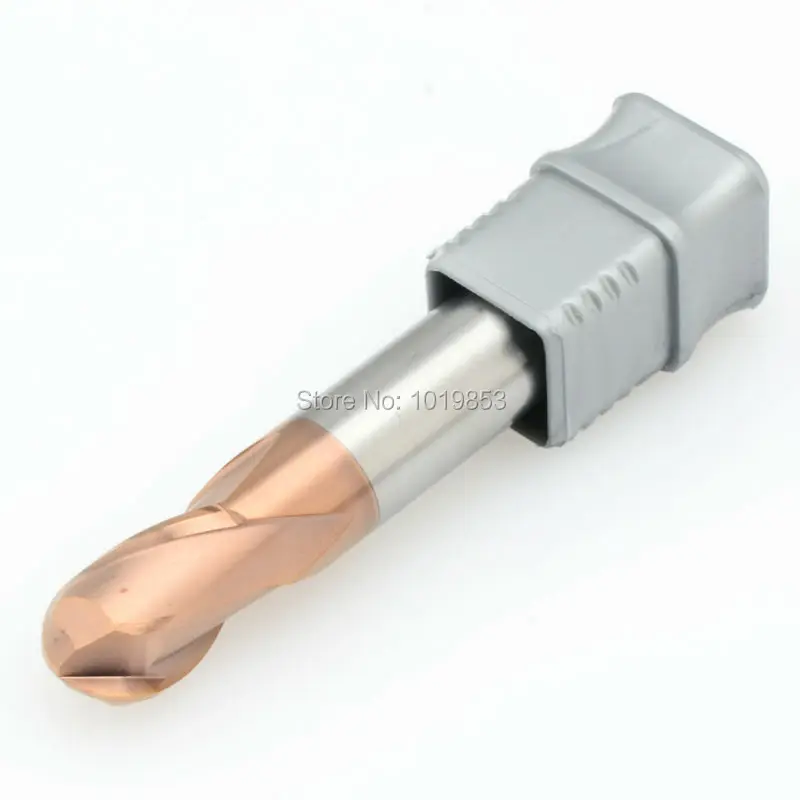 

1pcs CGS-600S R6*12*75L HRC68 SOLID tungsten carbide ball nose end mill For high speed CNC machine