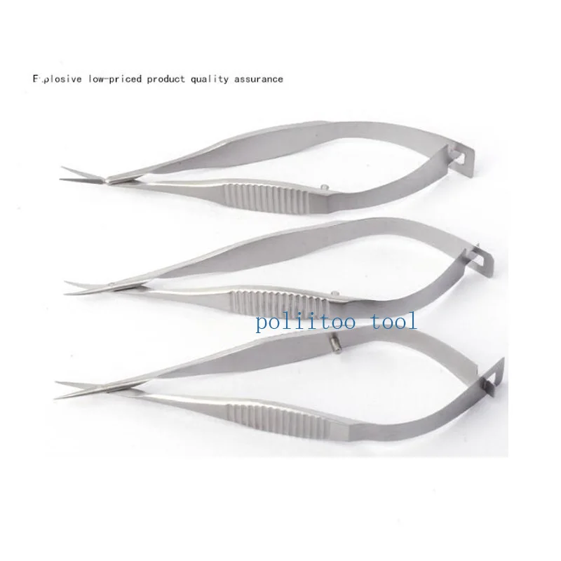 Microscopische Instrumenten 8.5 Cm Micro Schaar Innerlijke Barrière Cut Kwaliteit Titanium Legering Schaar Hand Membraneuze Envelo