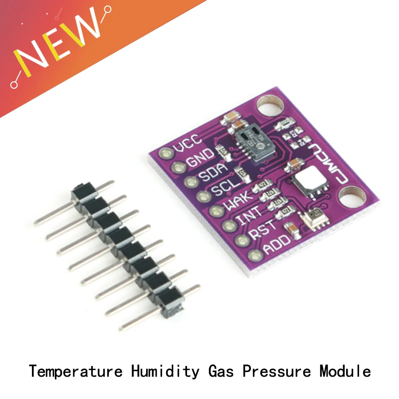 

CJMCU-8128 CCS811+SI7021+BMP280 Carbon dioxide Temperature Humidity Gas Pressure Module Board High Precision CO2 Air