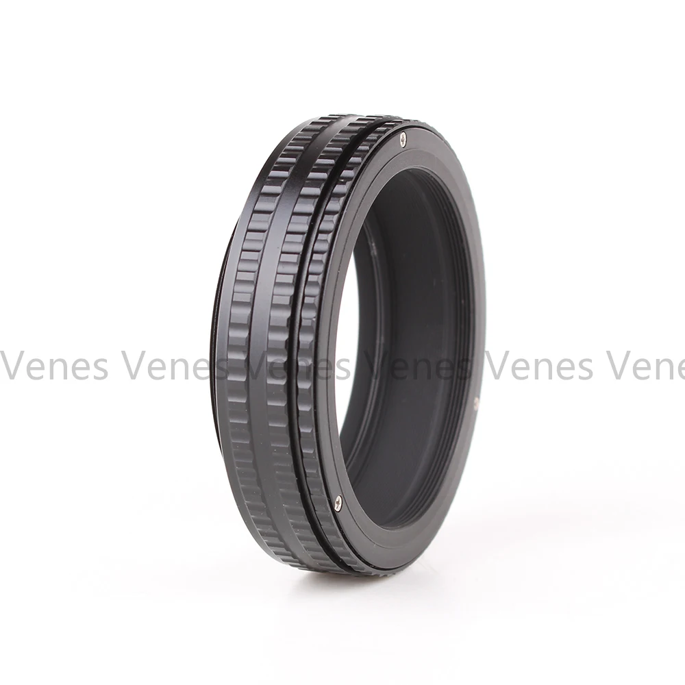 Venes M58 to M58 Mount Lens Adjustable Focusing Helicoid Macro Tube Adapter - 17mm to 31mm