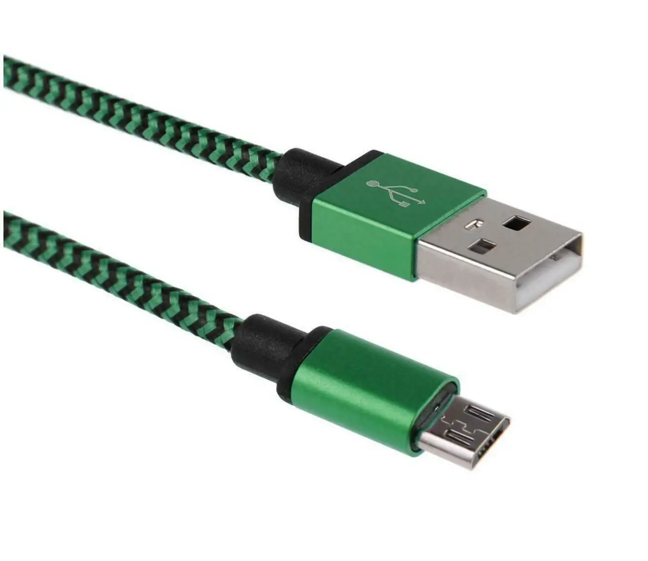 Usb Data Charger Kabel Gevlochten Aluminium Micro Usb Type C Data Sync Sneller Charger Kabel Voor Android Smart Telefoon