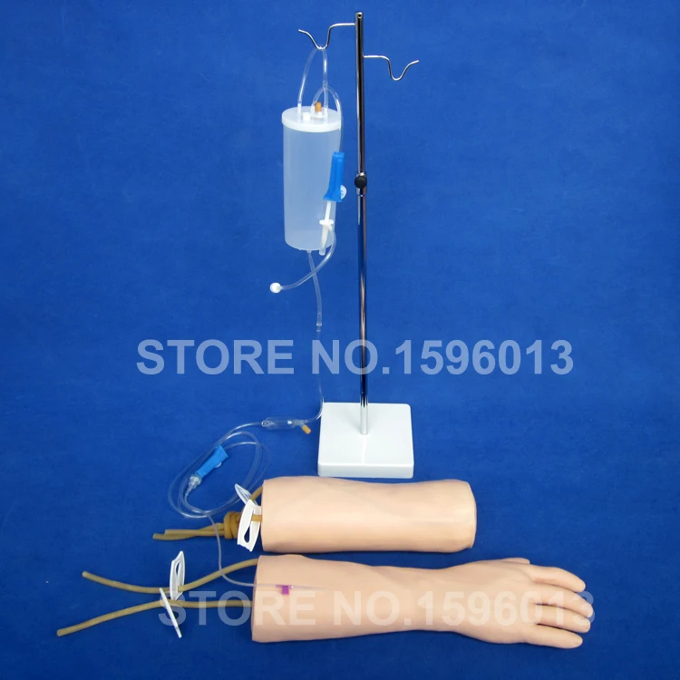 Advanced Hand and Elbow Intravenous Transfusion,Blood Transfusion and Venipuncture Training Model, IV Injection Teaching Model