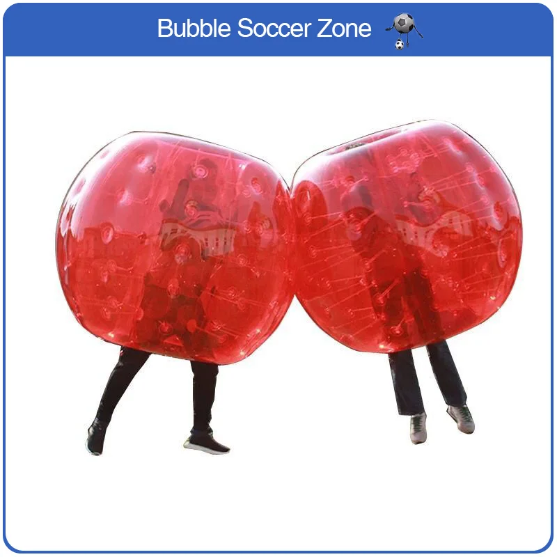 Envío Gratis 0,8mm PVC 1,7 m Bola de aire inflable para parachoques cuerpo burbuja de fútbol balón Zorb de fútbol a la venta Bola Zorb