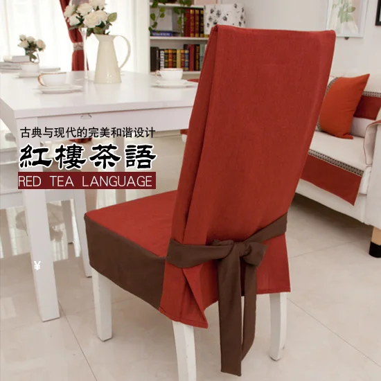 Customize home dining chair cover one piece dining chair cover