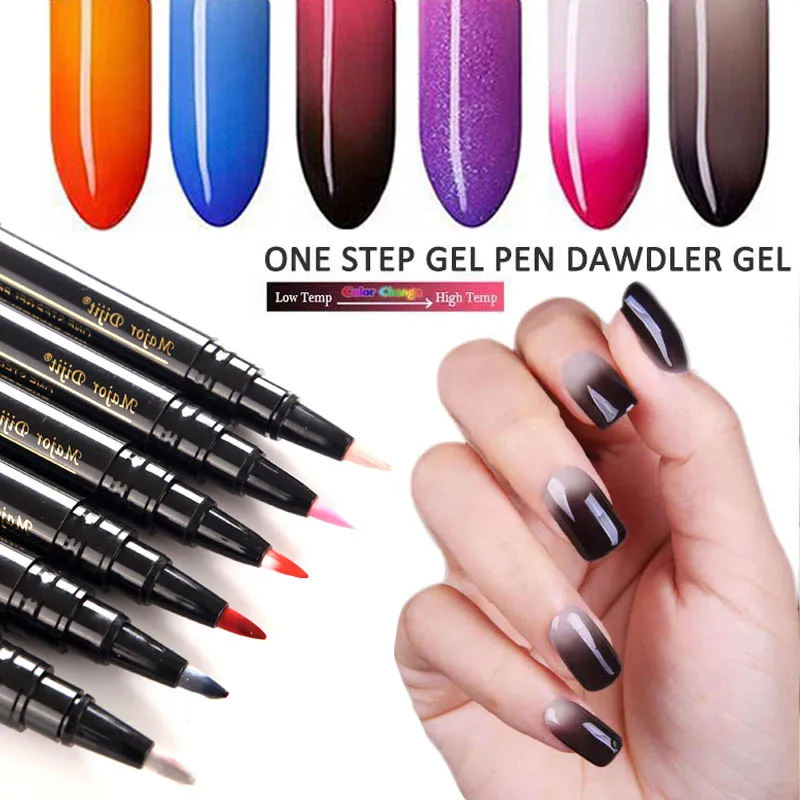 5ml Nail ONE STEP Temperature Change Color UV Gel Nail Polish Gel Manicure Hybrid Nails Glue Thermo Gel Varnishes