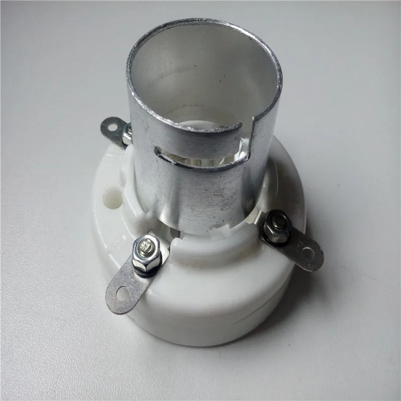 1 قطعة مقبس أنبوب السيراميك 4 دبوس أنبوب المقبس GZC4-1B الفضة القدم ل 300B 2A3 811 أنبوب مكبر للصوت