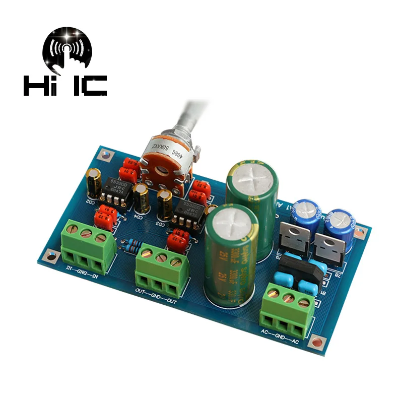 Усилители предварительного усиления NE5532, звуковая плата, музыкальный точный предусилитель, плата управления громкостью и тоном