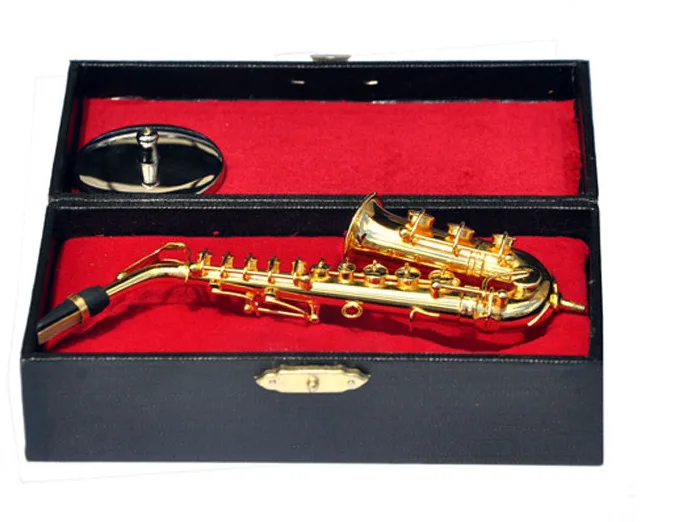 12CMChina Western musical instrument mini saxophone modelTenor Saxophone Rack Tenor Saxophone With Adjust Display Rack