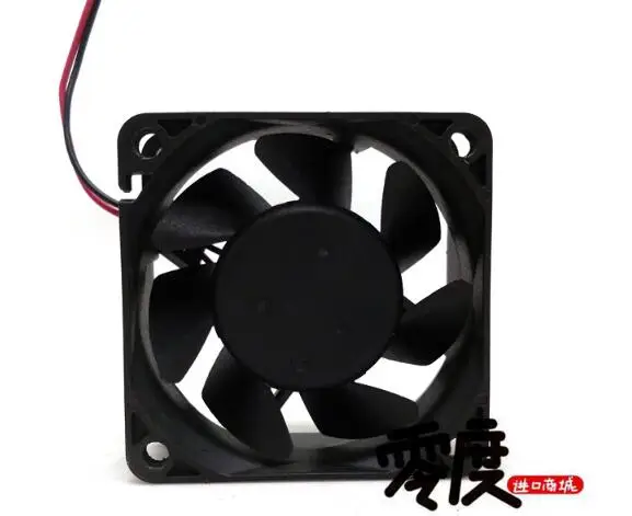 

Wholesale: 12V 0.50A 60*60*25 6CM D60BV-12 2 wire double ball cooling fan