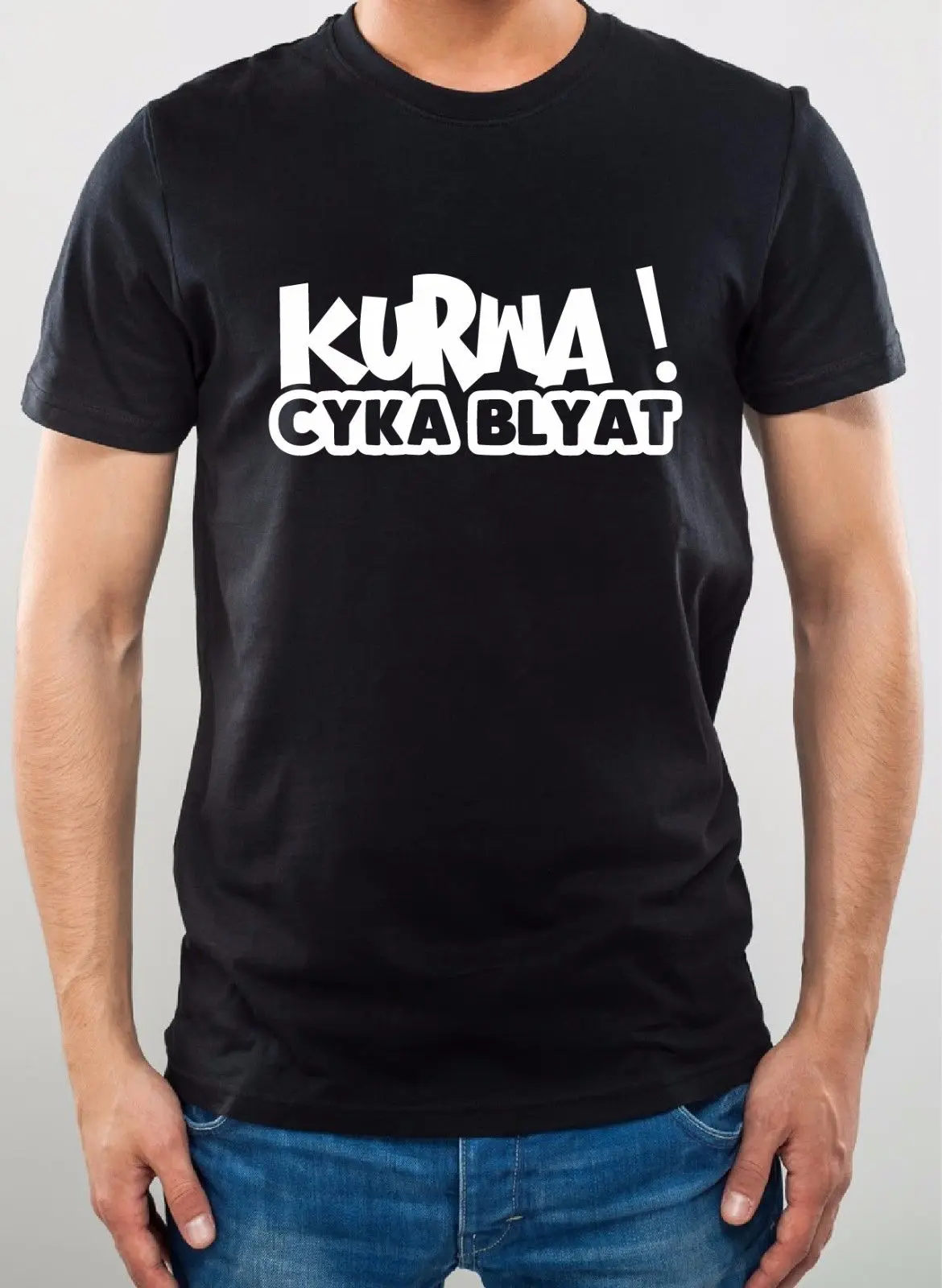 2019 Summer Brand Adults Casual Tee Shirt Kurwa Cyka Blyat Go - Tee Shirt Geek Funny Cotton Tee