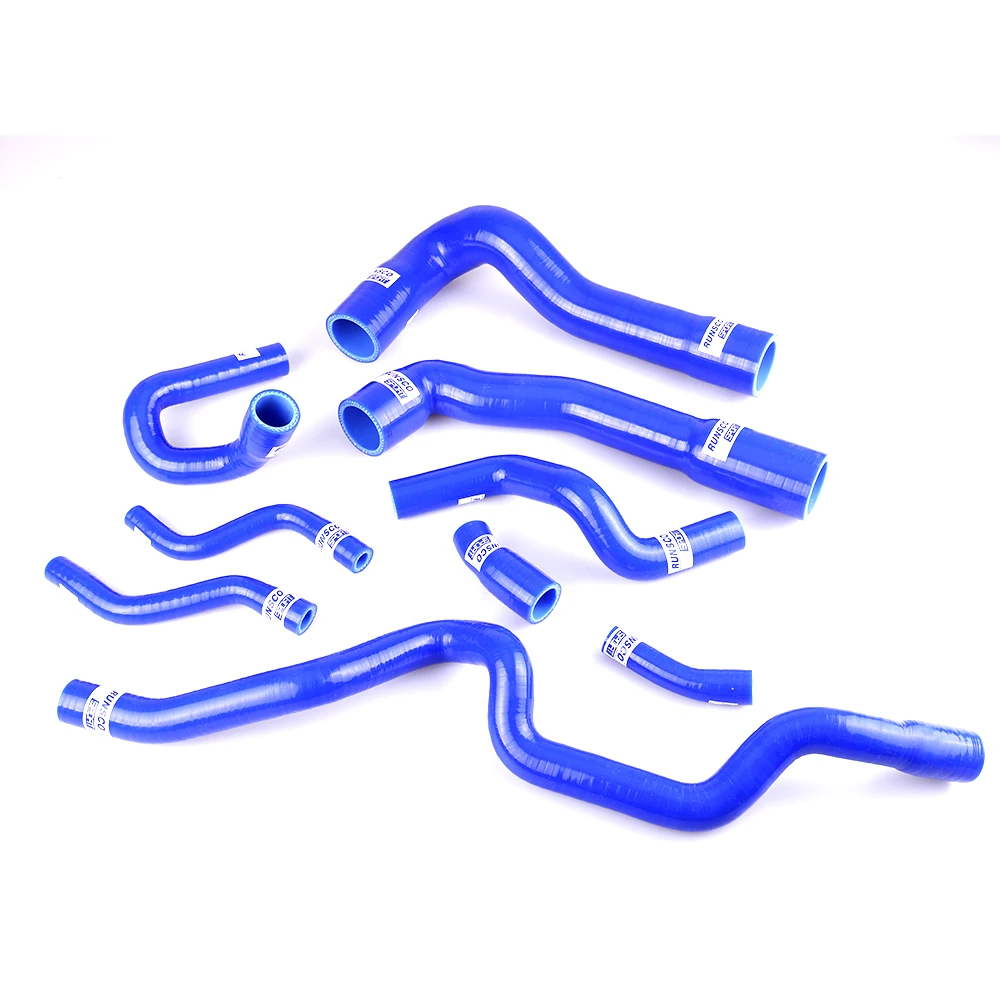 Silicone Intercooler Turbo Radiator Hose Kit  For BMW E36 M3 325i 316i 1992~1999 (European) 9Pcs/set Blue Red Black