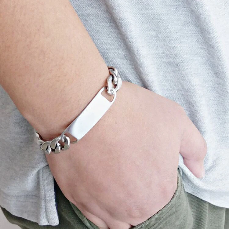 Free Shipping YGK JEWELRY Hot Saless Stainless Steel Bracelets for Men Wedding Band Gift