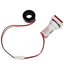 Square LED Digital Volt and Amp Meter for AC 60-500V #5