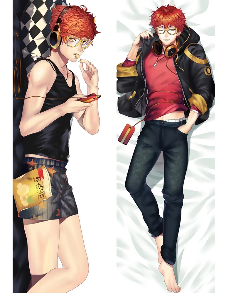 South Korea Game  707 Luciel Choi Hugging Body Pillow Cover Case Male Decorative Dakimakura Pillow covers New