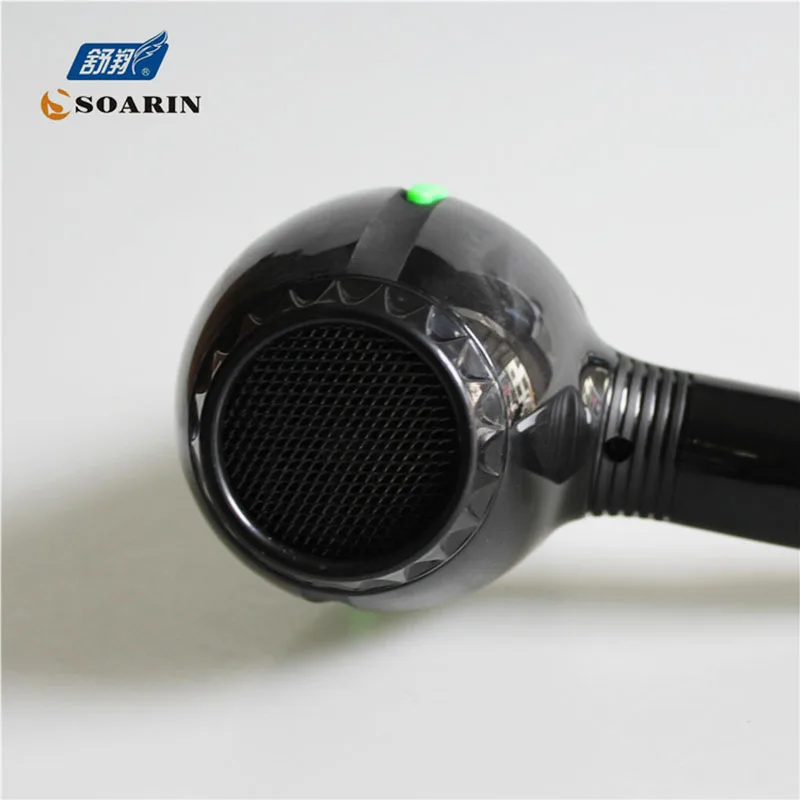 SOARIN-secador de pelo profesional para el hogar, dispositivo de aire caliente/frío de alta potencia, Termostato negro
