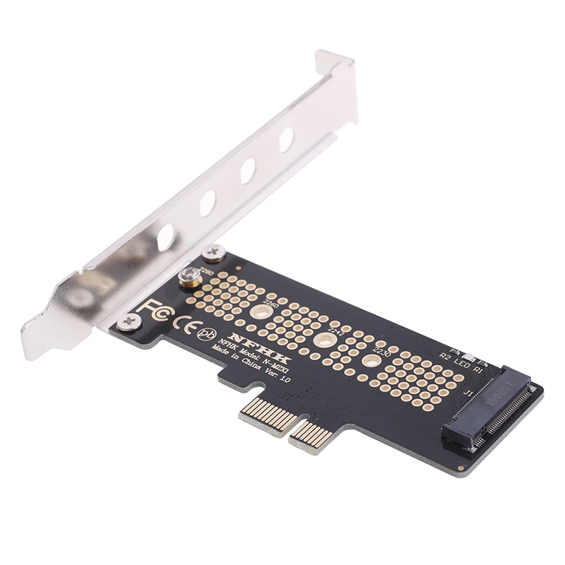 

NVMe PCIe x4 x2 M.2 NGFF SSD to PCIe x1 converter card adapter PCIe x1 to M.2 with screws